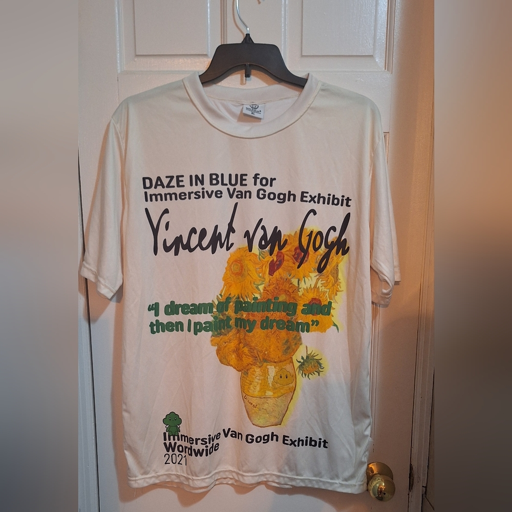 2021 Van Gogh exhibit worldwide tee